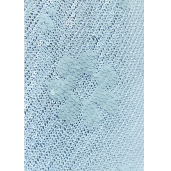 Zara RUFFLED SEQUIN MINI DRESS - Picture 12 of 13